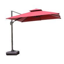 Ветропроницаемый бассейн патио зонтик на открытом воздухе римский зонтик